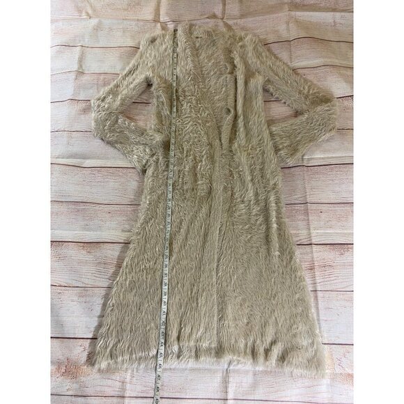 Free People Women's Creal Eyelash Open Front Maxi Cardigan - XL - Picture 5 of 12